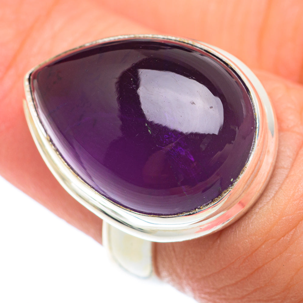 Amethyst Rings handcrafted by Anasilvercos - RING74247