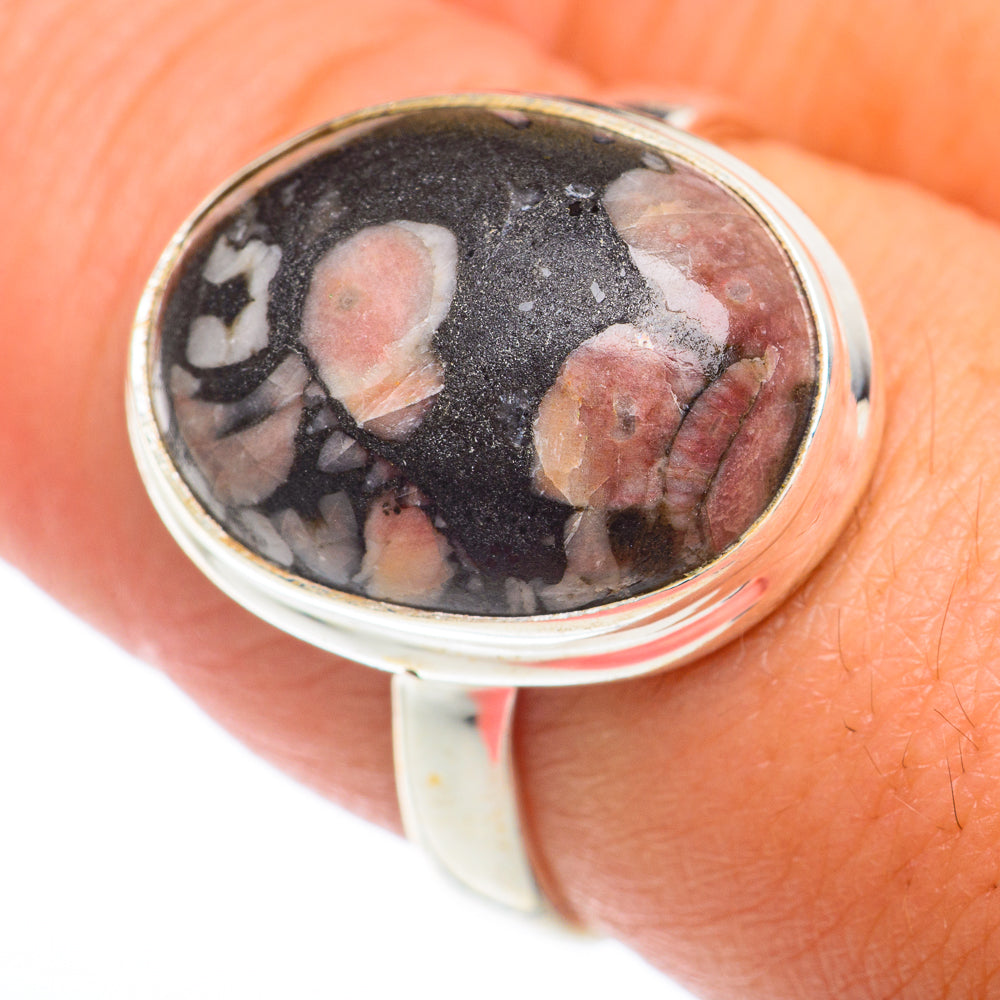 Crinoid Fossil Rings handcrafted by Anasilvercos - RING74275
