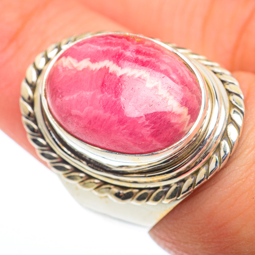 Rhodochrosite Rings handcrafted by Anasilvercos - RING74278