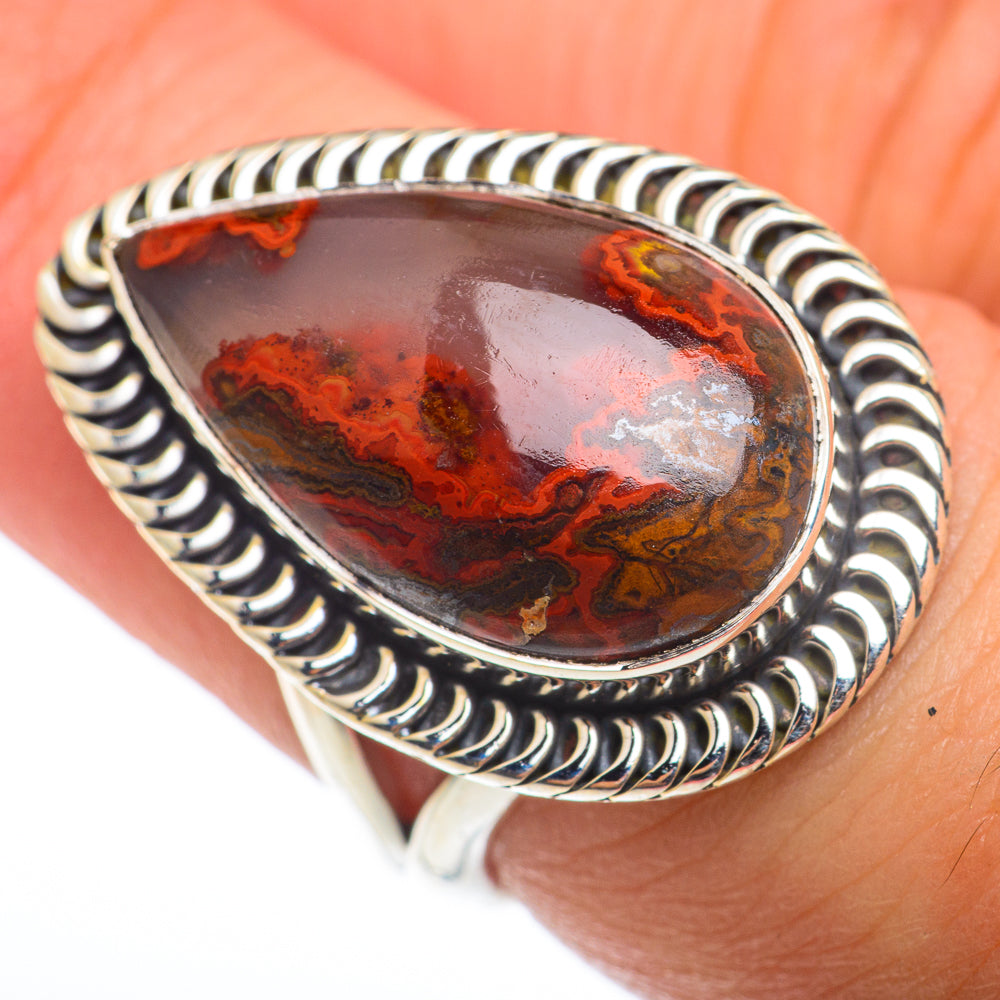 Moroccan Agate Rings handcrafted by Anasilvercos - RING74311