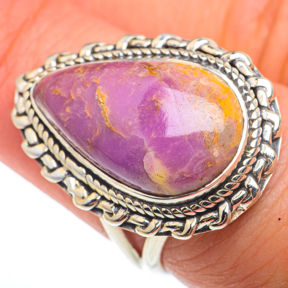 Phosphosiderite Rings handcrafted by Anasilvercos - RING74320