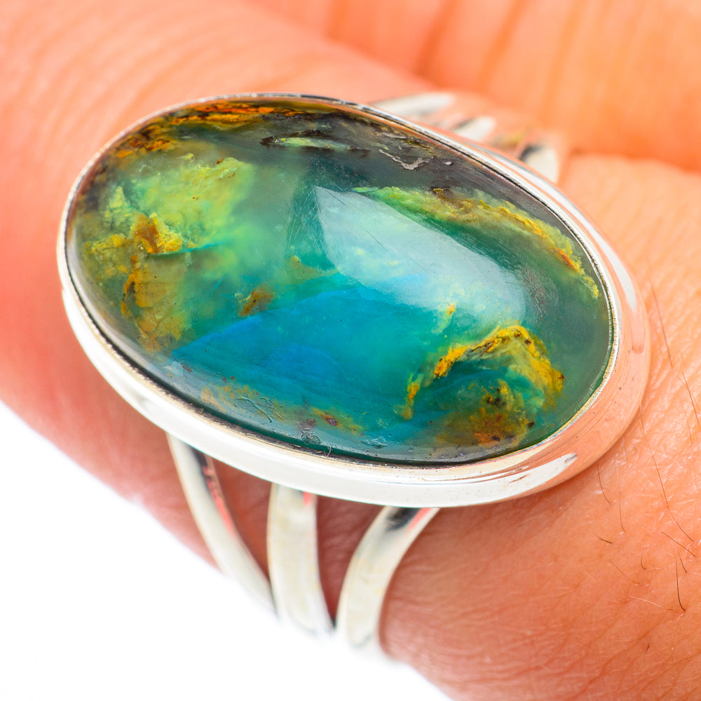 Peruvian Opal Rings handcrafted by Anasilvercos - RING74333