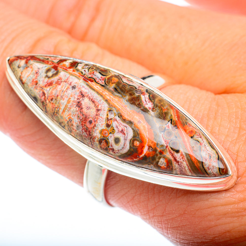 Poppy Jasper Rings handcrafted by Anasilvercos - RING74343