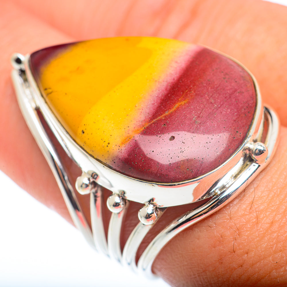 Mookaite Rings handcrafted by Anasilvercos - RING74344