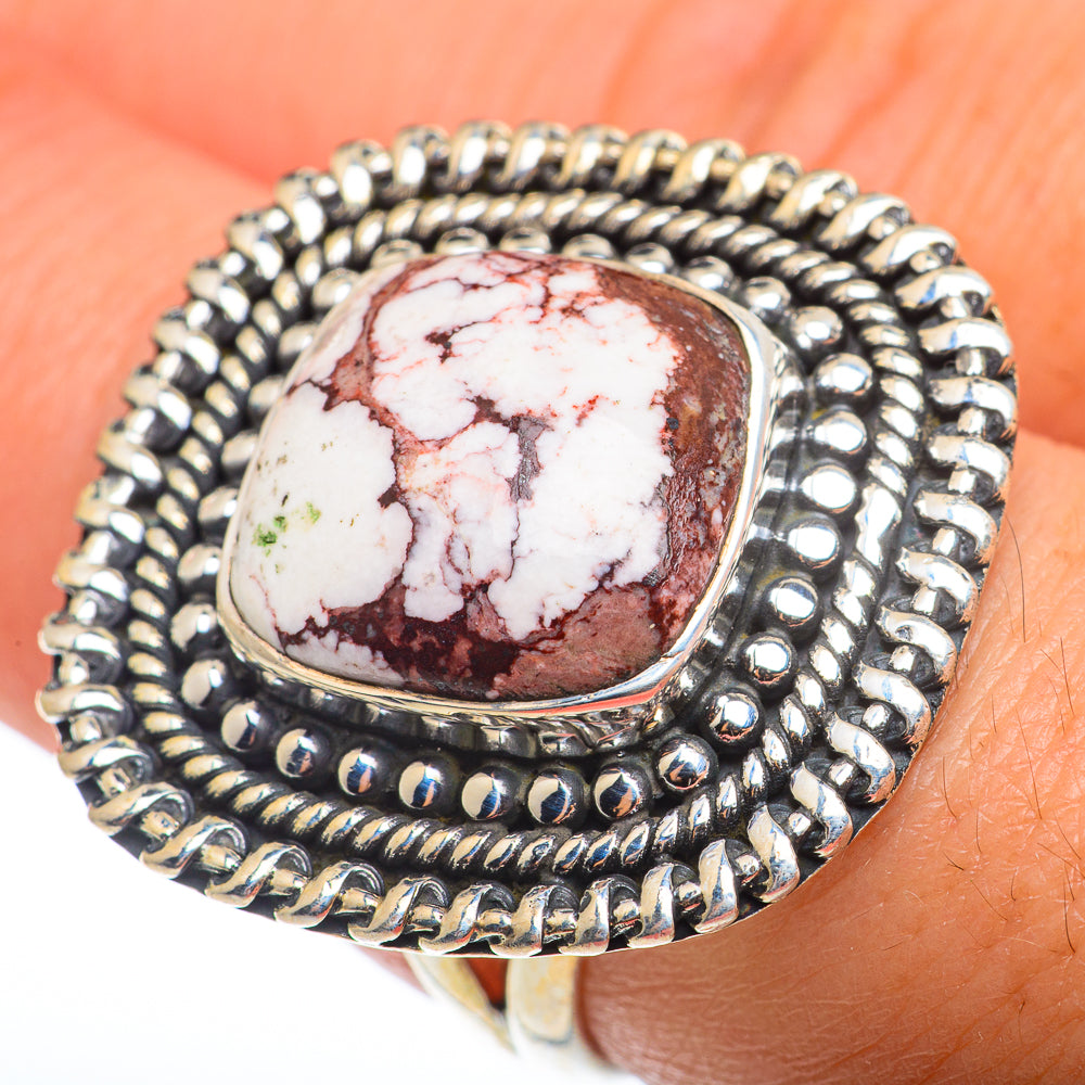Red Jasper Rings handcrafted by Anasilvercos - RING74346