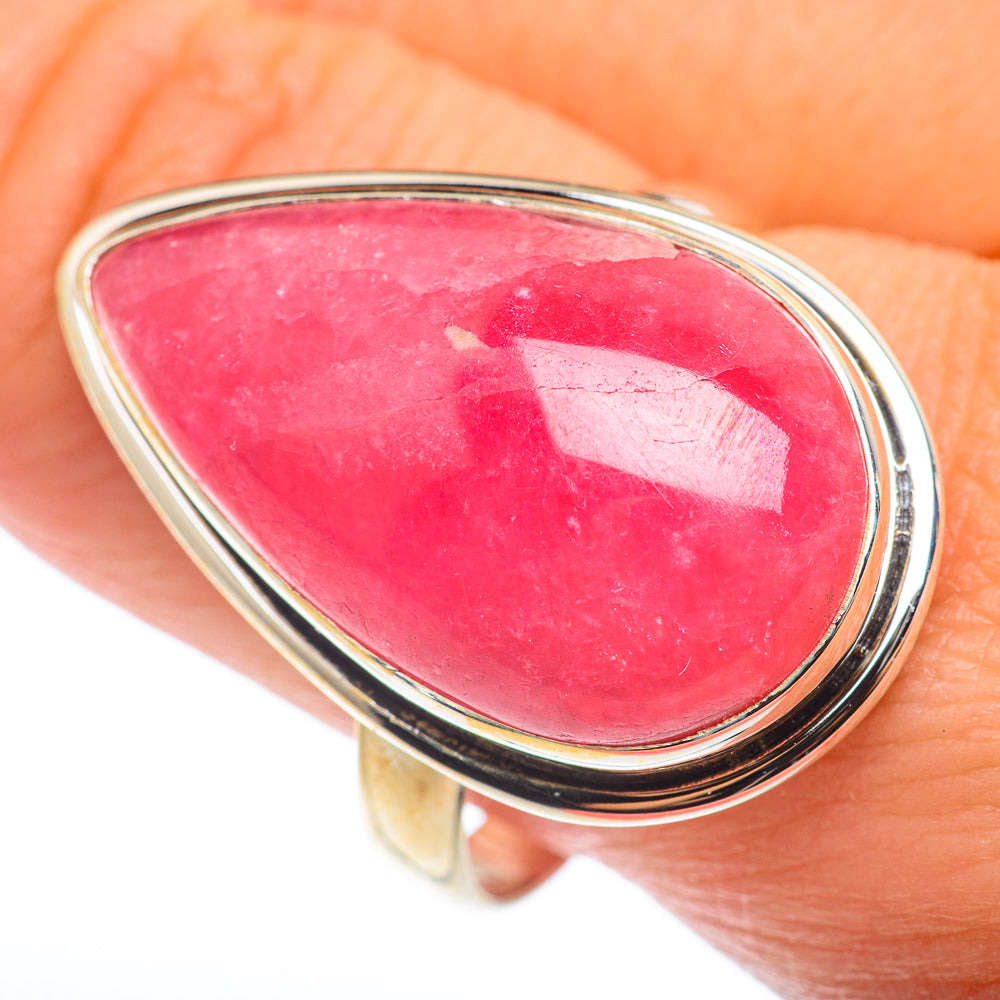 Rhodochrosite Rings handcrafted by Anasilvercos - RING74350