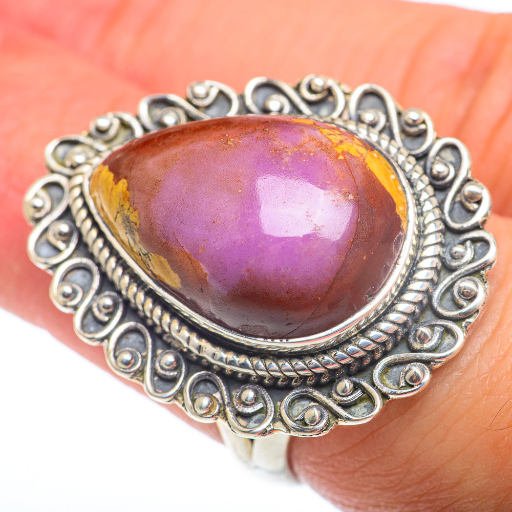Phosphosiderite Rings handcrafted by Anasilvercos - RING74353