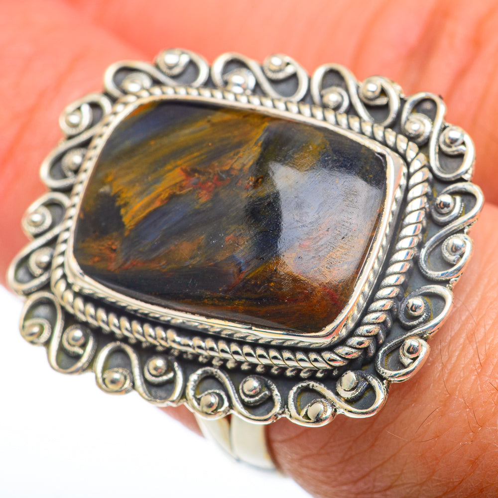 Pietersite Rings handcrafted by Anasilvercos - RING74354