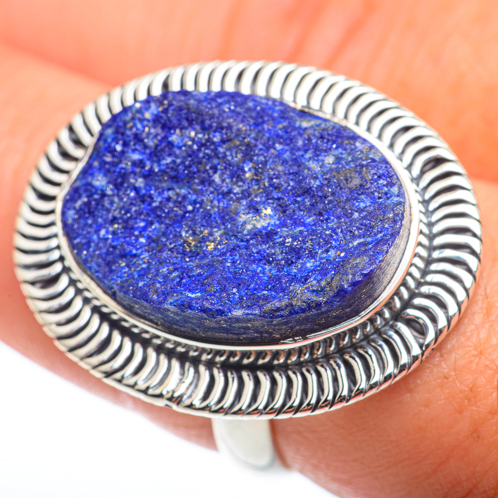 Lapis Lazuli Rings handcrafted by Anasilvercos - RING74369