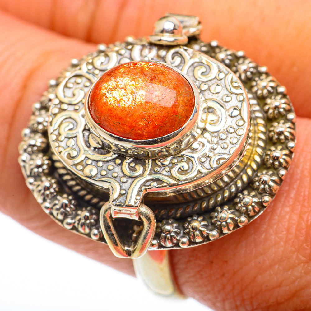 Sunstone Rings handcrafted by Anasilvercos - RING74384
