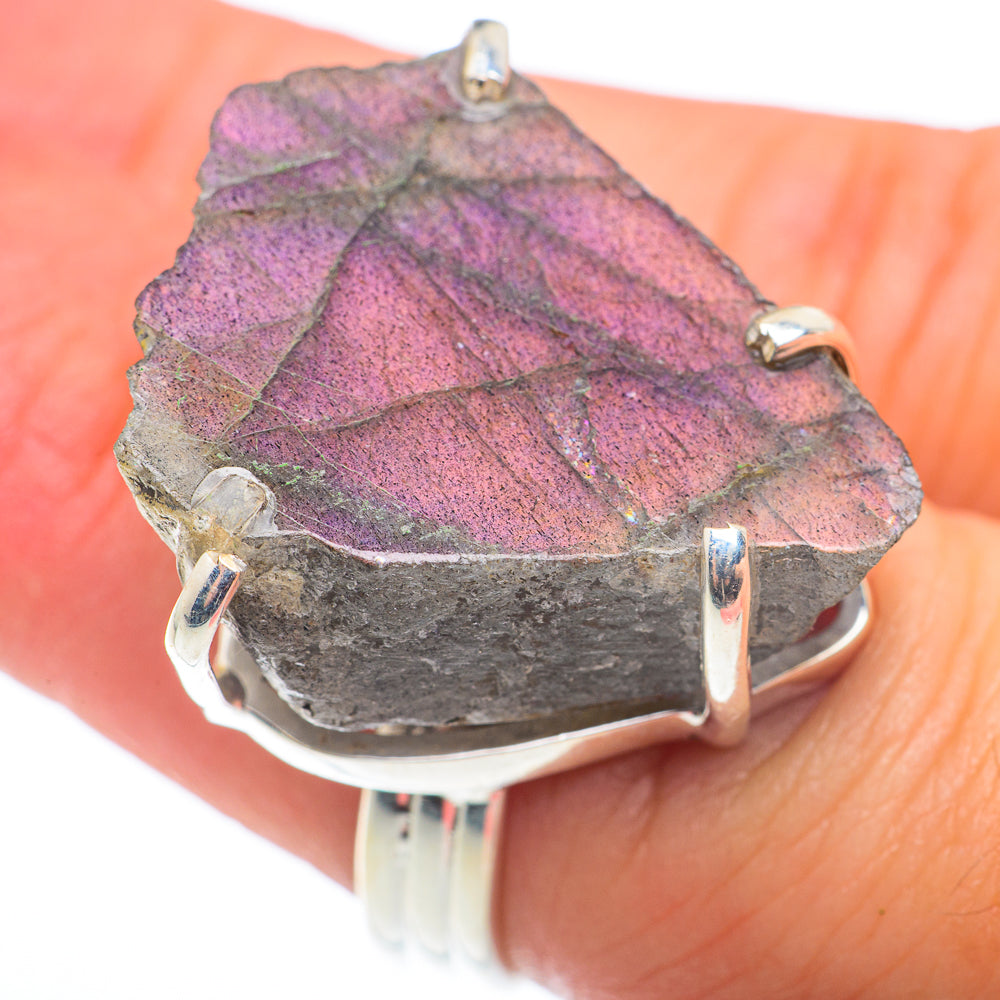 Labradorite Rings handcrafted by Anasilvercos - RING74386