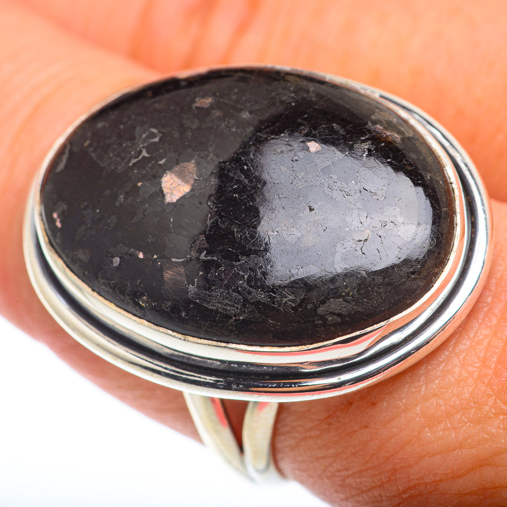 Psilomelane Rings handcrafted by Anasilvercos - RING74403