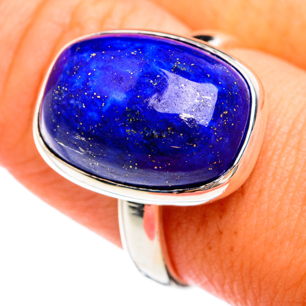Lapis Lazuli Rings handcrafted by Anasilvercos - RING74410