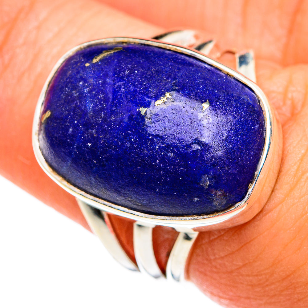 Lapis Lazuli Rings handcrafted by Anasilvercos - RING74487