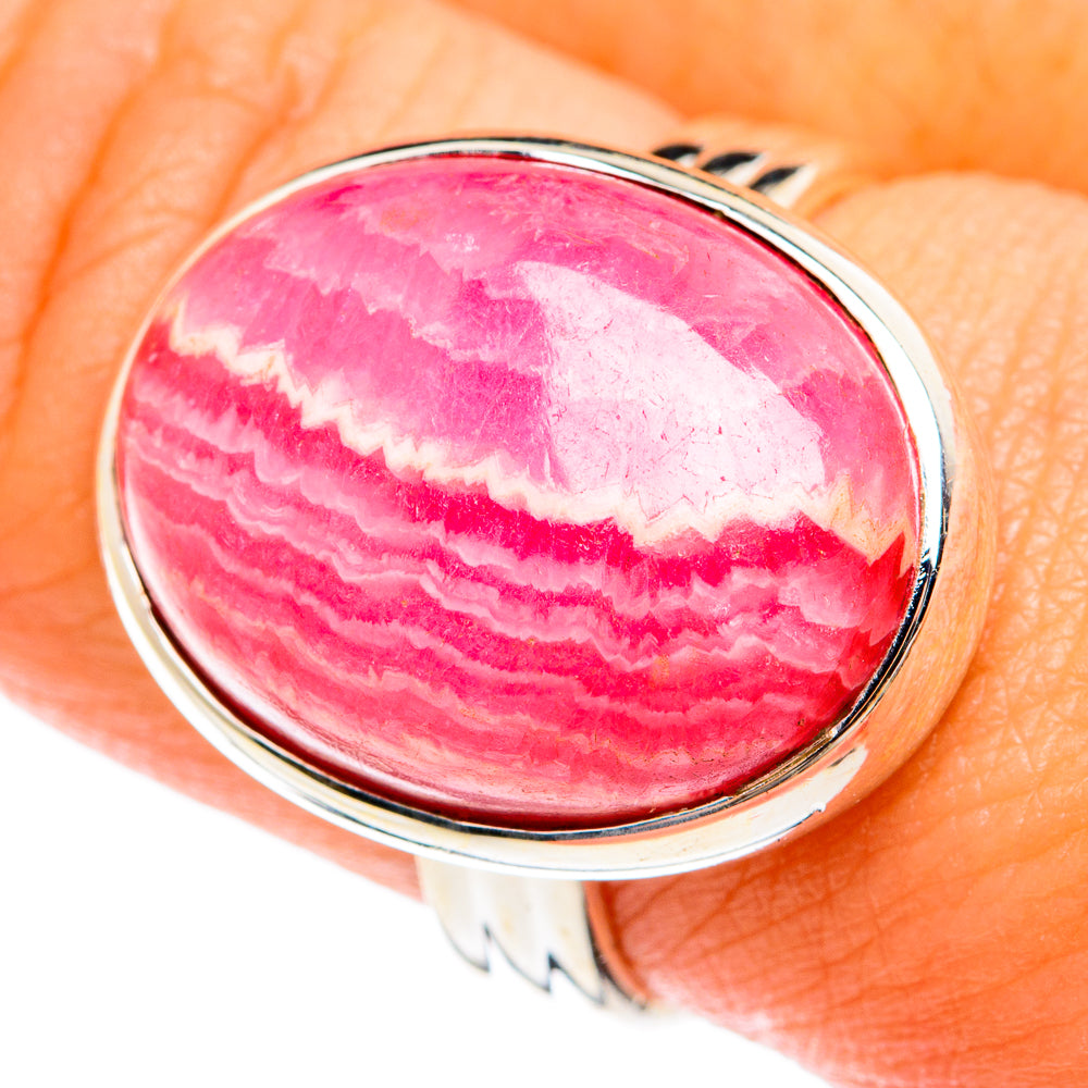 Rhodochrosite Rings handcrafted by Anasilvercos - RING74504