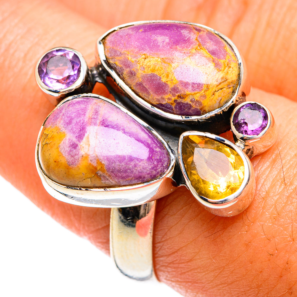 Phosphosiderite Rings handcrafted by Anasilvercos - RING74511