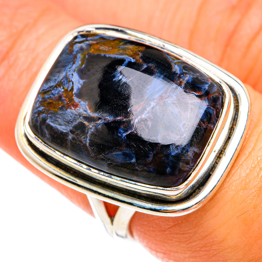 Pietersite Rings handcrafted by Anasilvercos - RING74516