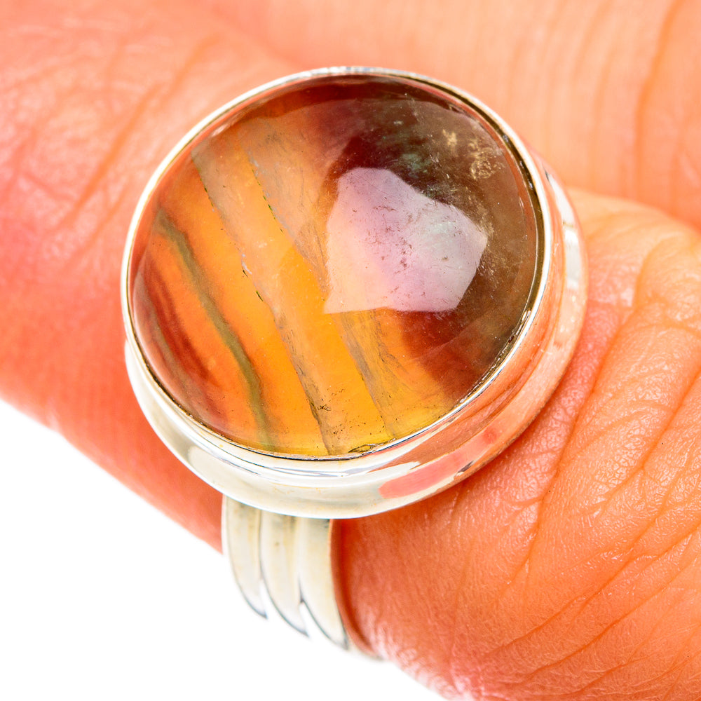 Fluorite Rings handcrafted by Anasilvercos - RING74522