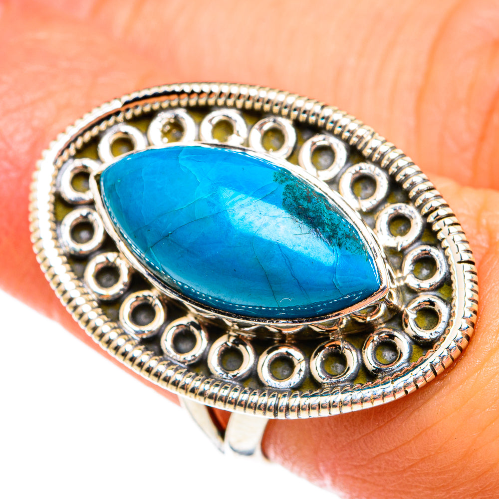Chrysocolla Rings handcrafted by Anasilvercos - RING74530