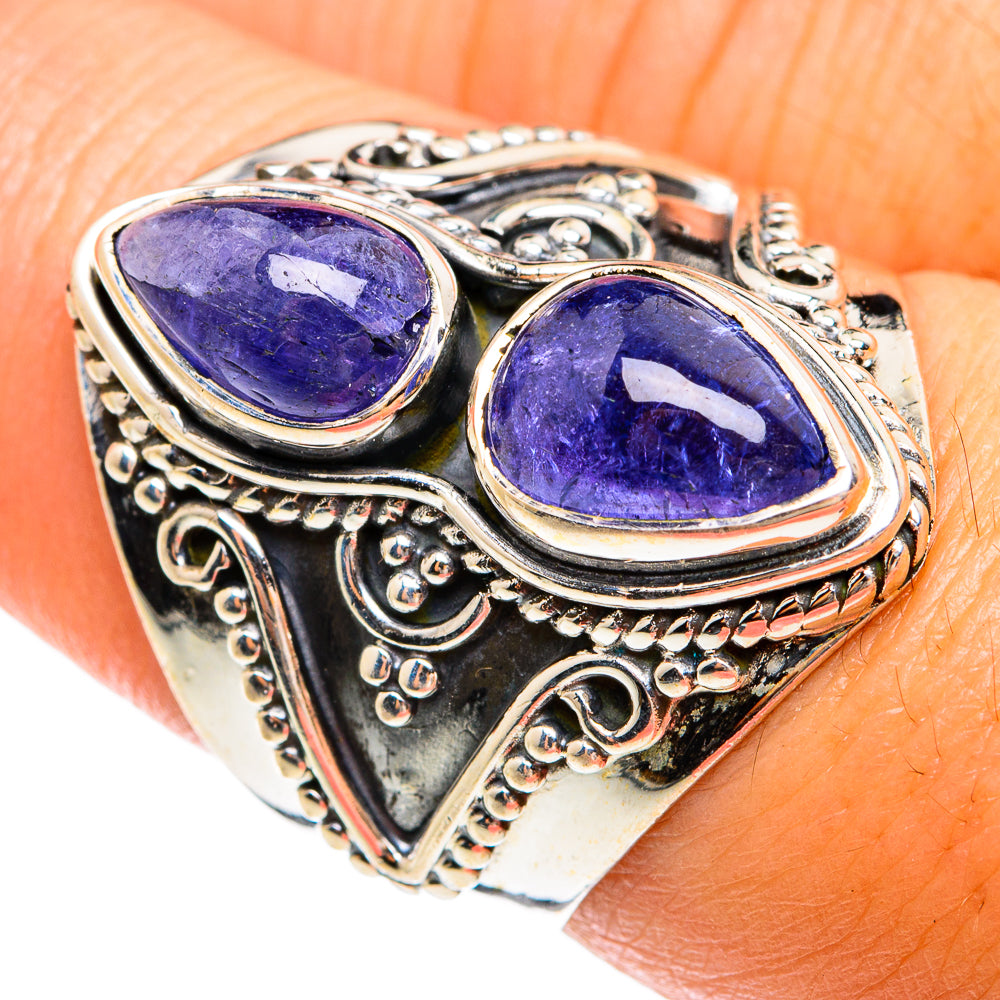 Tanzanite Rings handcrafted by Anasilvercos - RING74552
