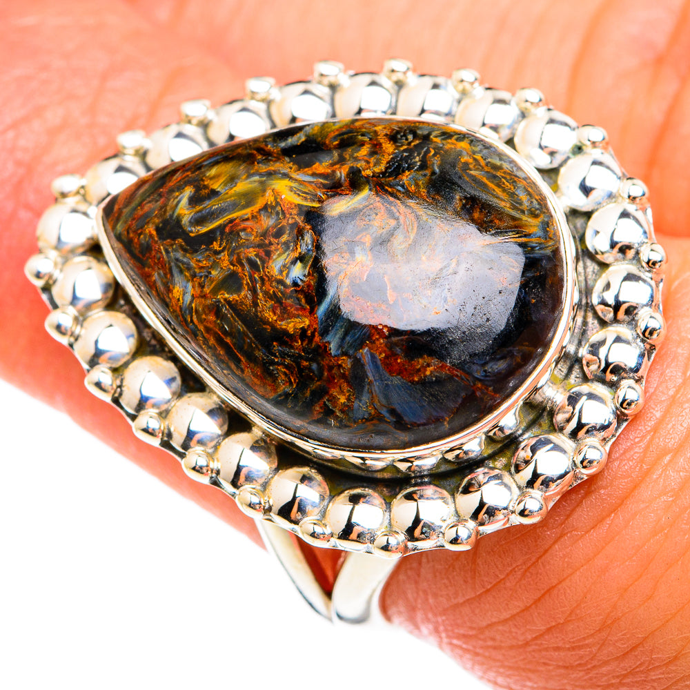 Pietersite Rings handcrafted by Anasilvercos - RING74557