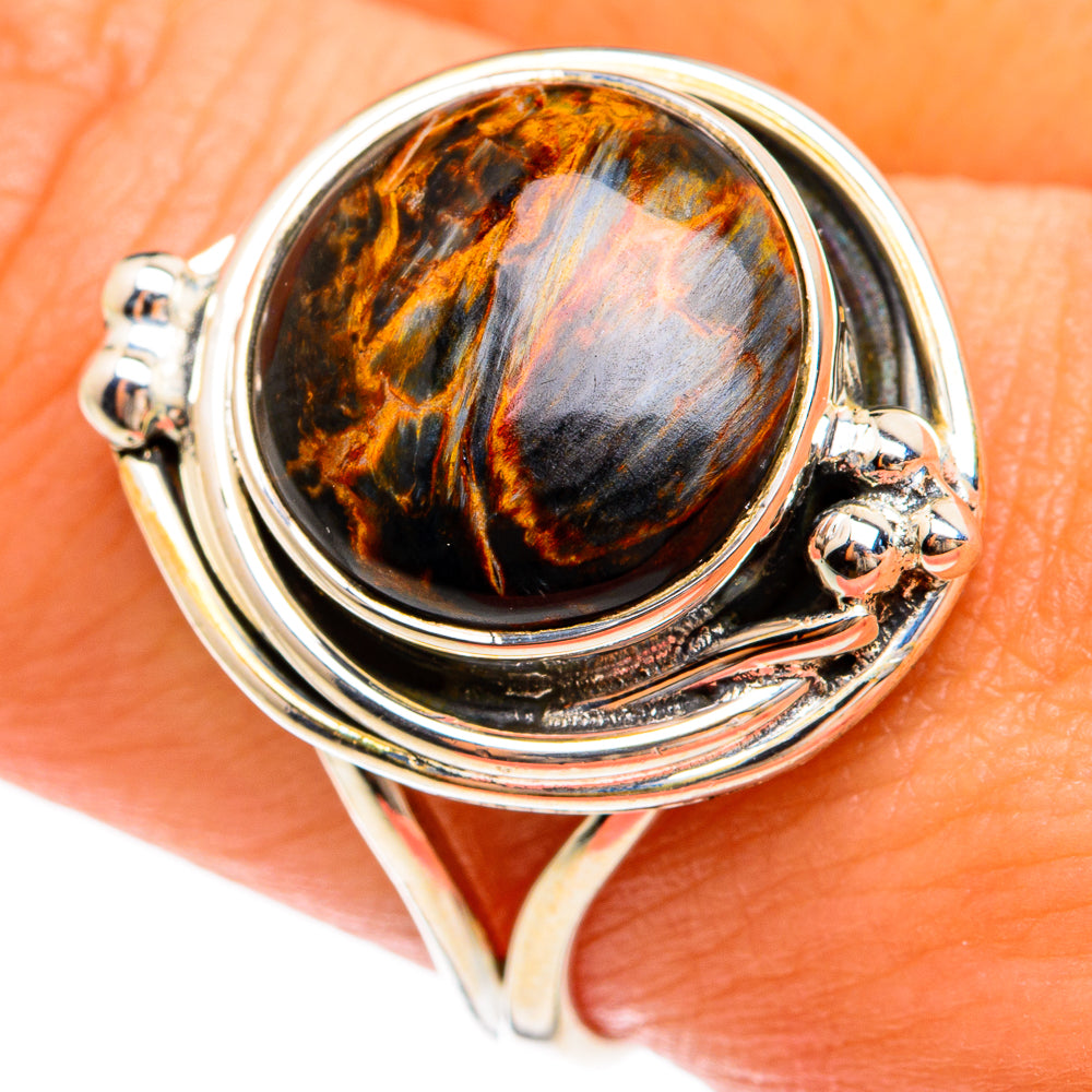 Pietersite Rings handcrafted by Anasilvercos - RING74558
