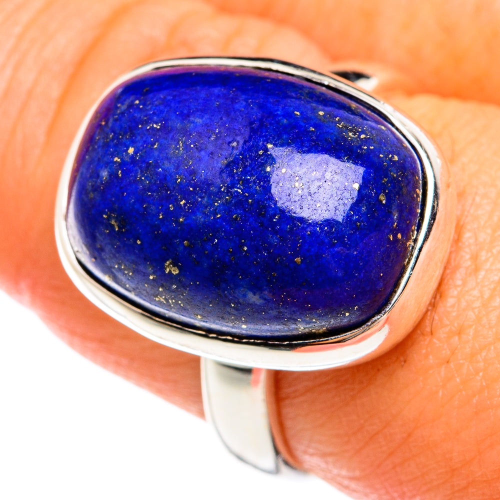Lapis Lazuli Rings handcrafted by Anasilvercos - RING74570