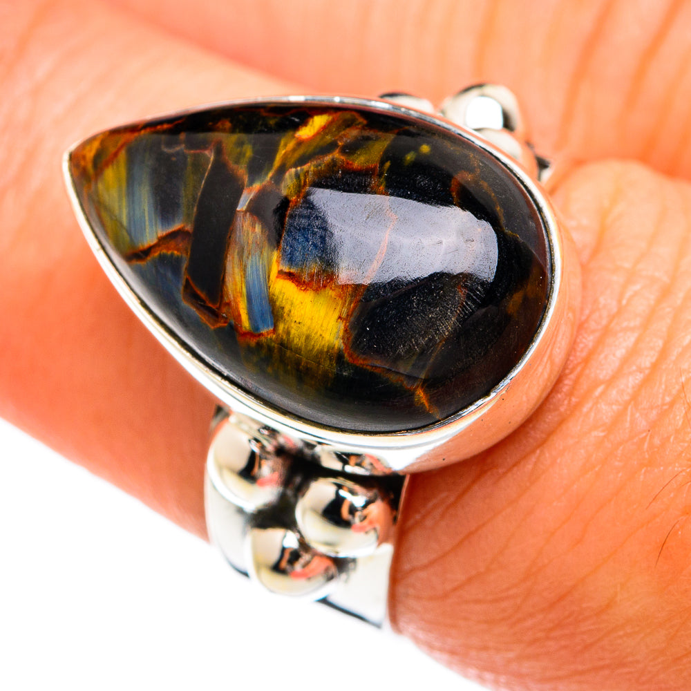 Pietersite Rings handcrafted by Anasilvercos - RING74598