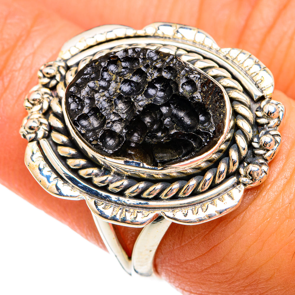 Tektite Rings handcrafted by Anasilvercos - RING74599
