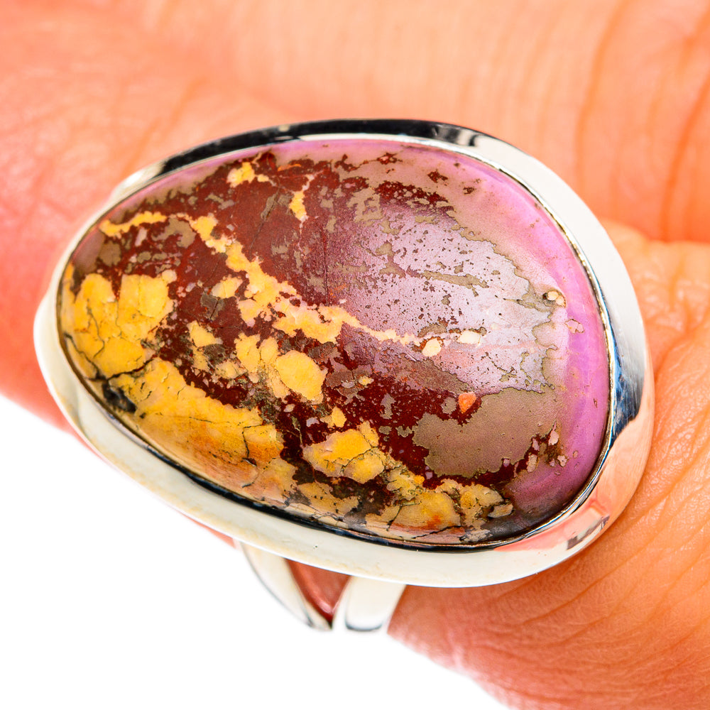 Mookaite Rings handcrafted by Anasilvercos - RING74605