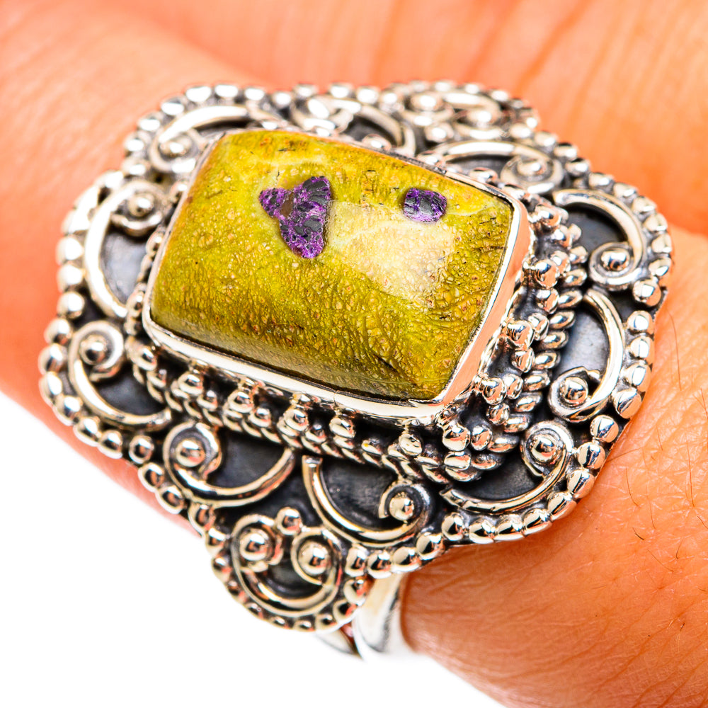 Atlantisite Rings handcrafted by Anasilvercos - RING74607