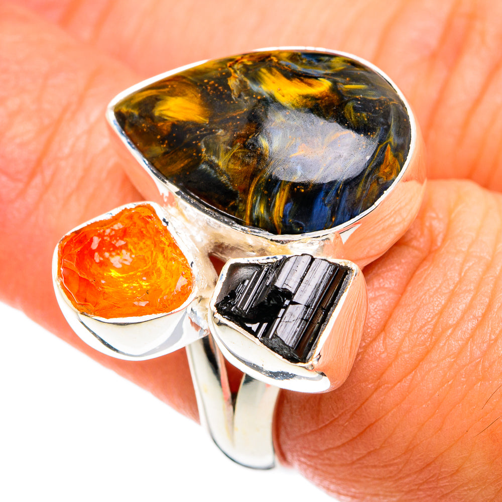 Pietersite Rings handcrafted by Anasilvercos - RING74634