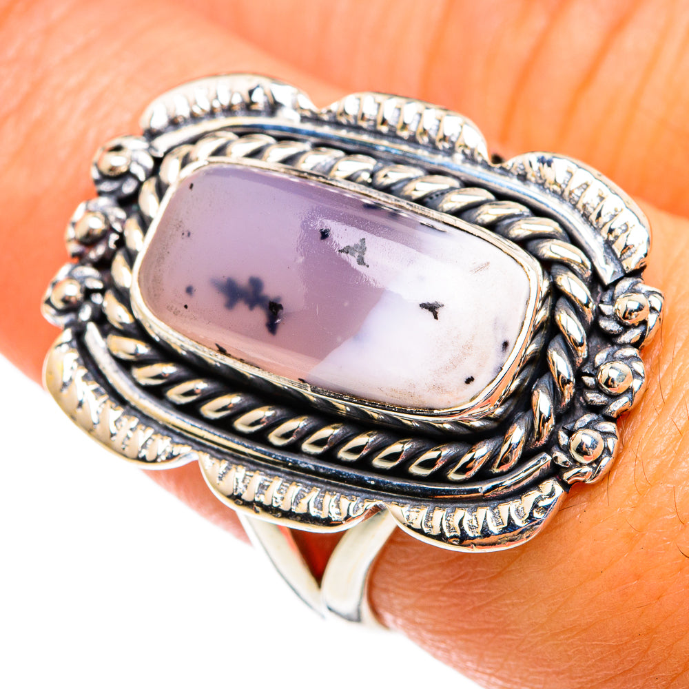 Dendritic Opal Rings handcrafted by Anasilvercos - RING74640