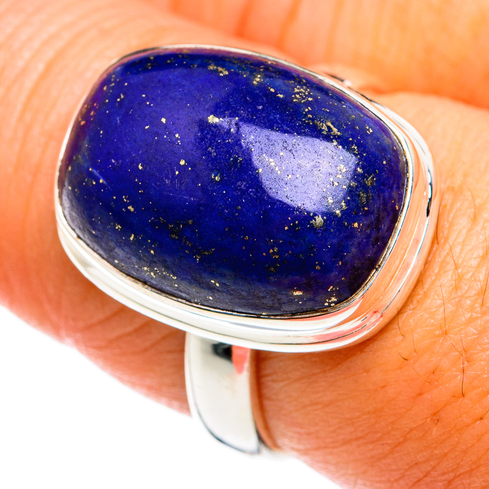Lapis Lazuli Rings handcrafted by Anasilvercos - RING74645