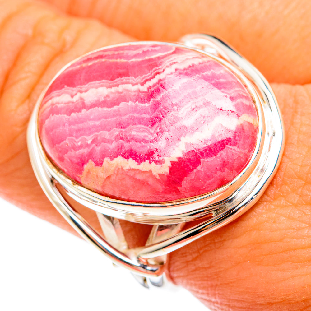 Rhodochrosite Rings handcrafted by Anasilvercos - RING74660
