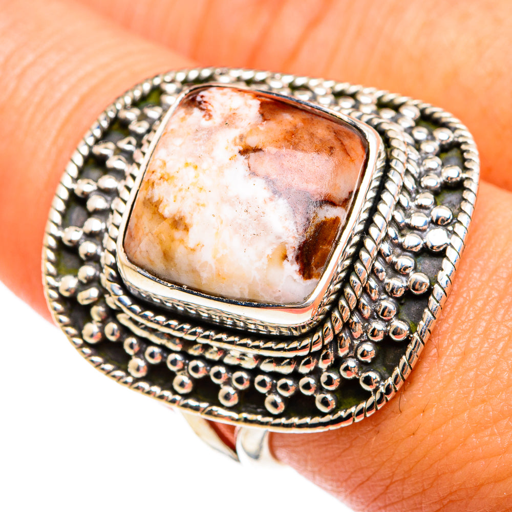 Wild Horse Jasper Rings handcrafted by Anasilvercos - RING74701