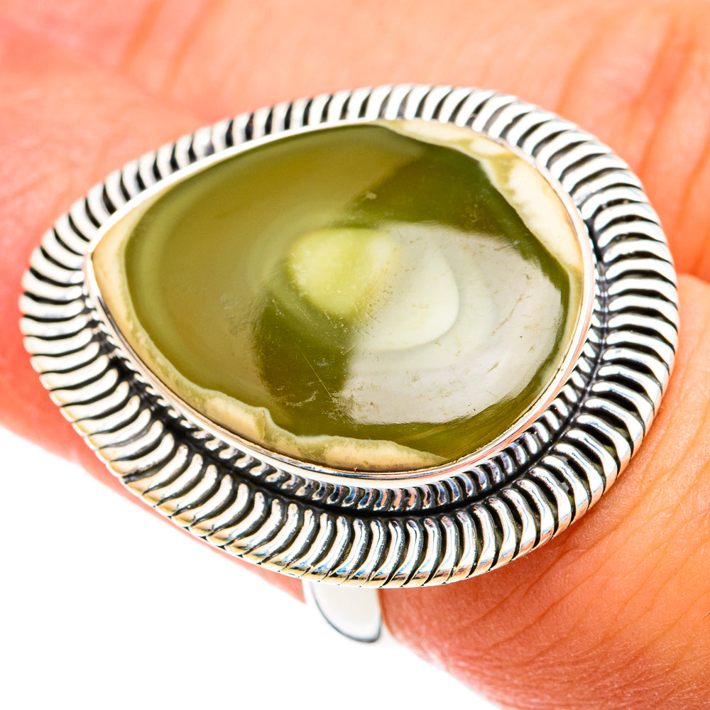 Willow Creek Jasper Rings handcrafted by Anasilvercos - RING74833