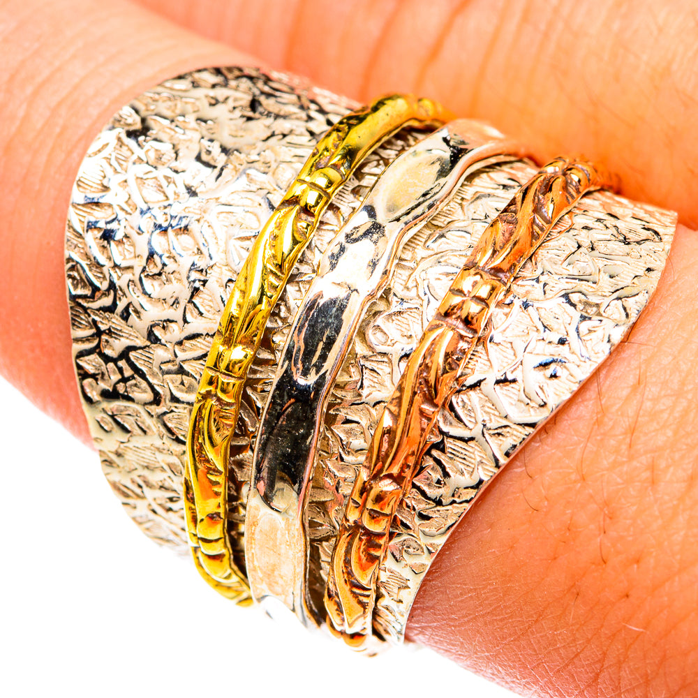 Meditation Spinner Rings handcrafted by Anasilvercos - RING74877