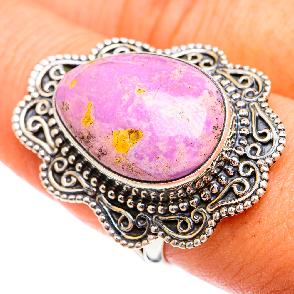 Phosphosiderite Rings handcrafted by Anasilvercos - RING74902
