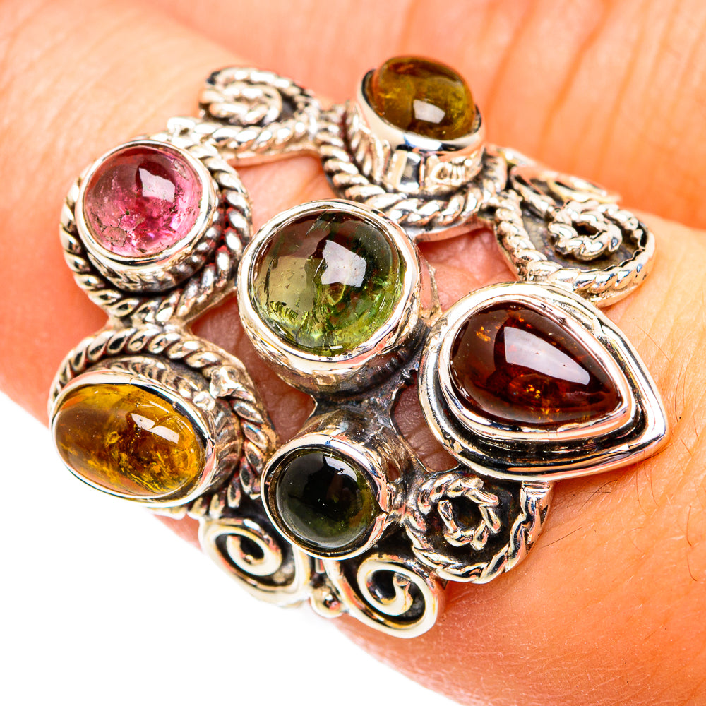 Tourmaline Rings handcrafted by Anasilvercos - RING74981