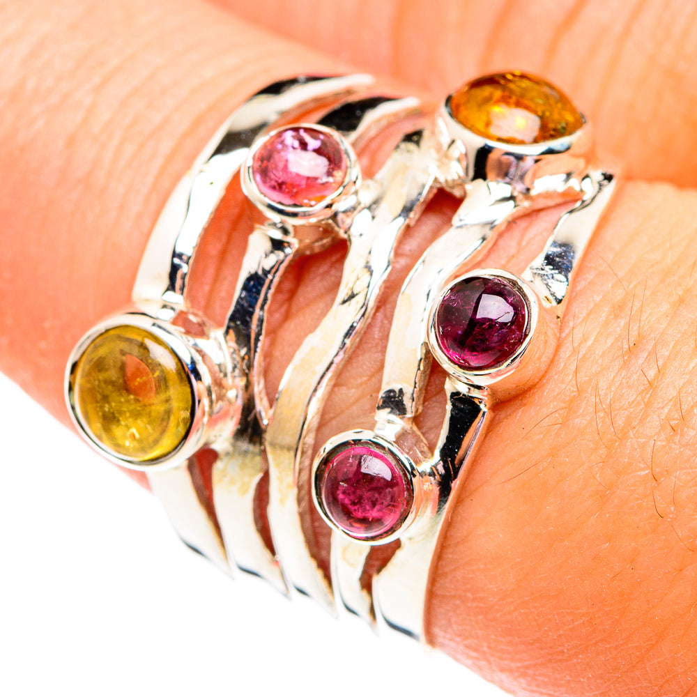 Tourmaline Rings handcrafted by Anasilvercos - RING74982