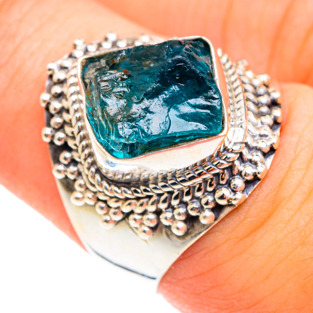 Apatite Rings handcrafted by Anasilvercos - RING75015