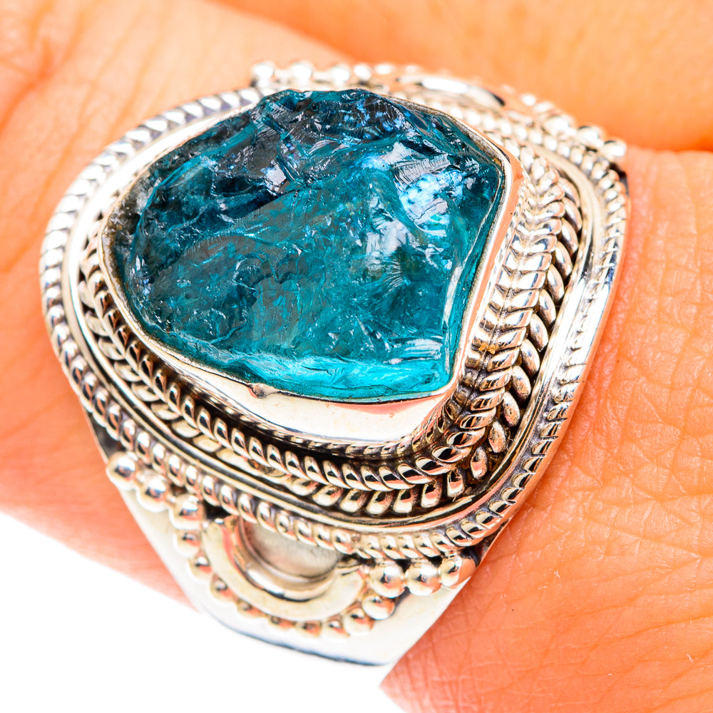 Apatite Rings handcrafted by Anasilvercos - RING75045