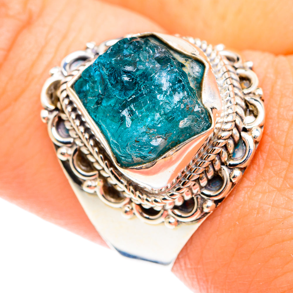 Apatite Rings handcrafted by Anasilvercos - RING75050