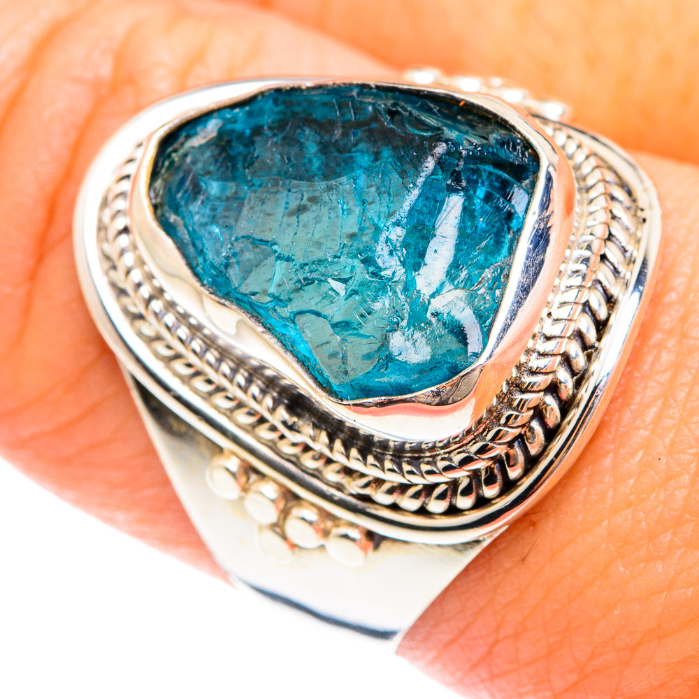 Apatite Rings handcrafted by Anasilvercos - RING75078