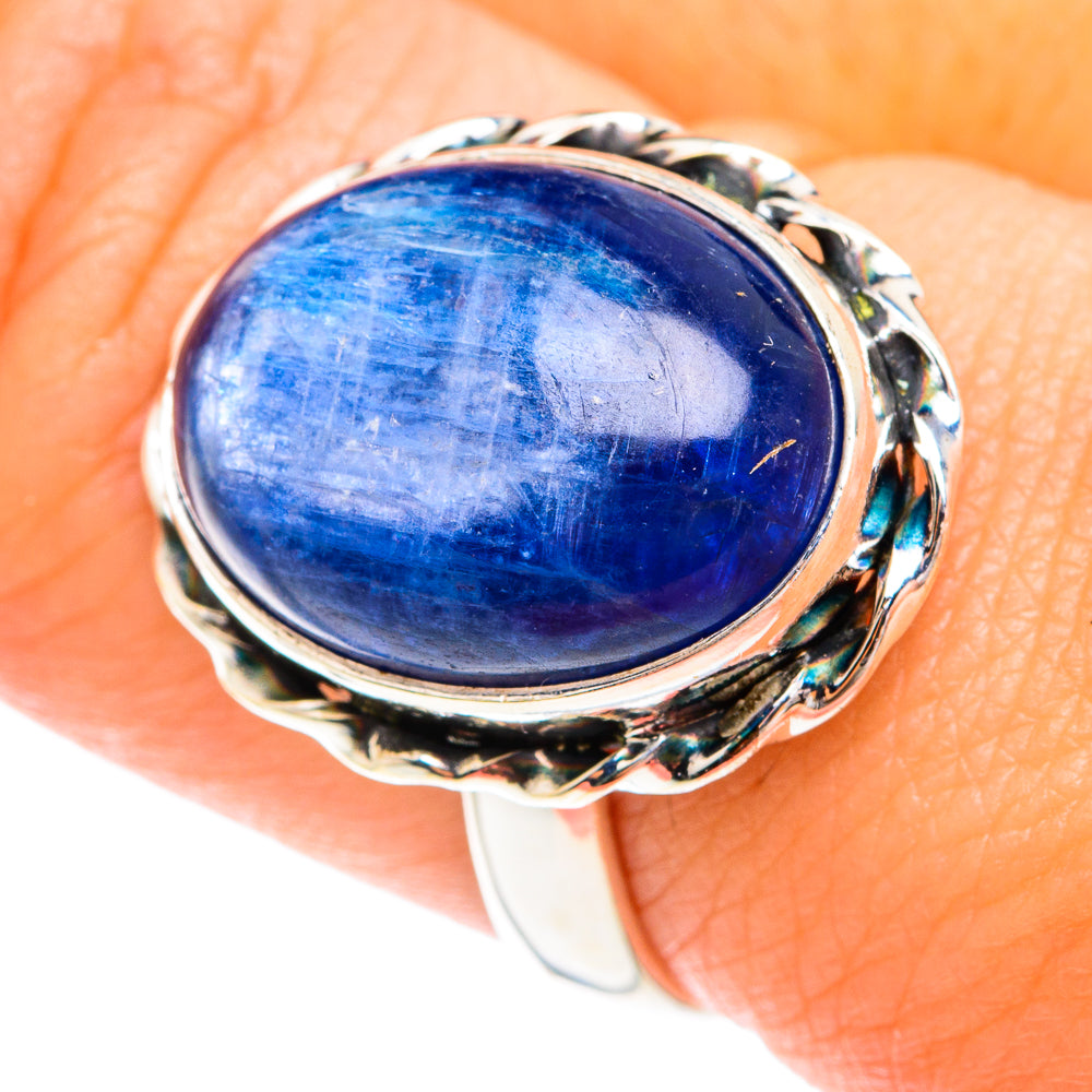 Kyanite Rings handcrafted by Anasilvercos - RING75084