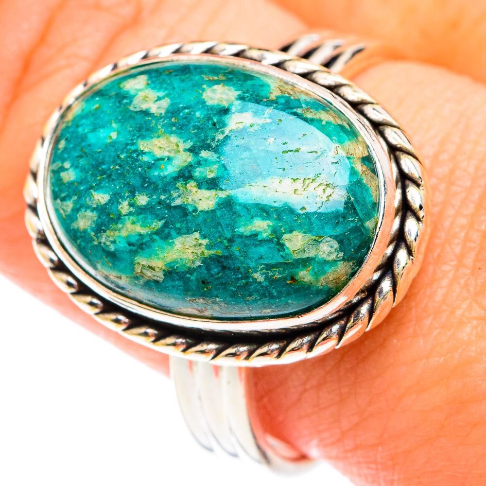 Amazonite Rings handcrafted by Anasilvercos - RING75087