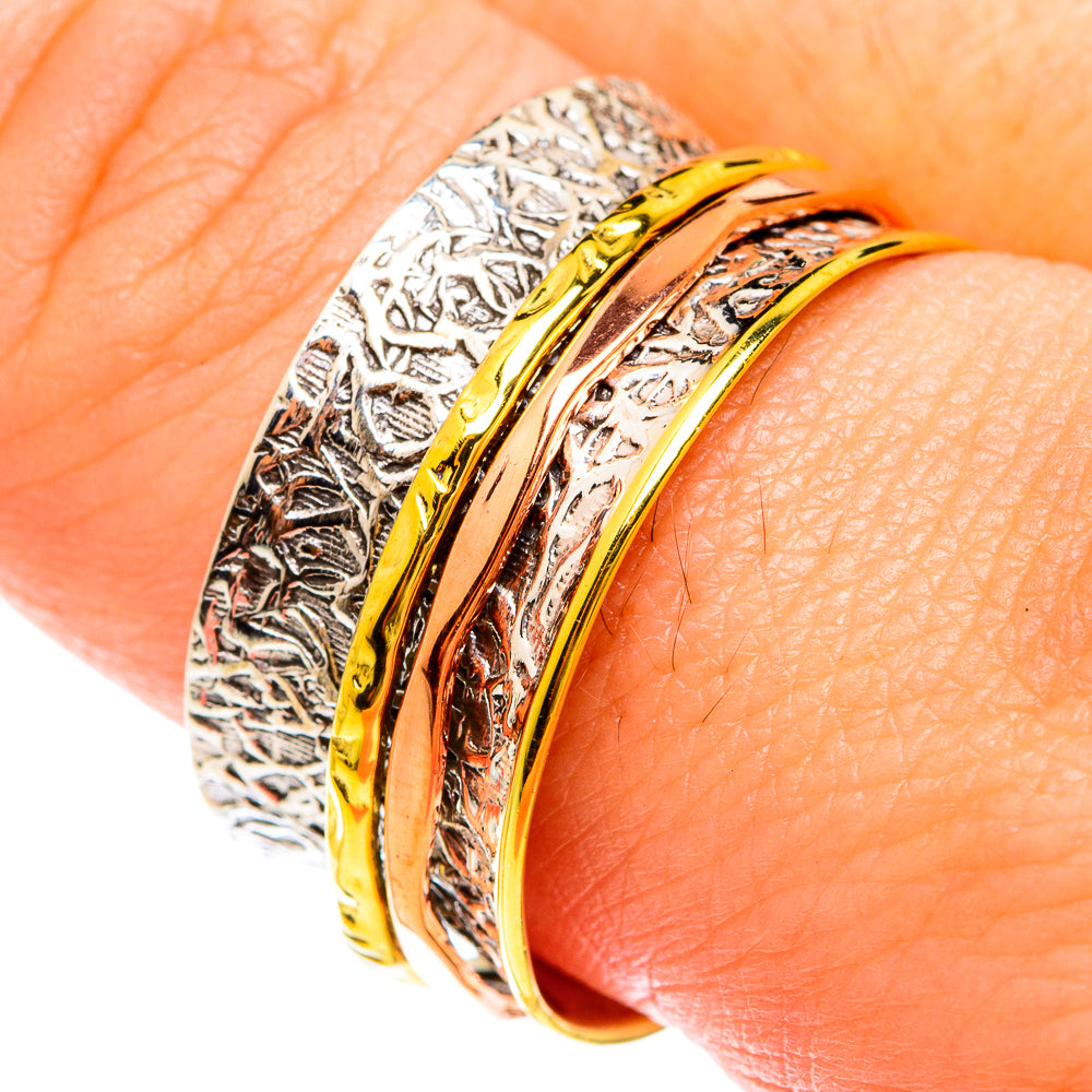 Meditation Spinner Rings handcrafted by Anasilvercos - RING75100