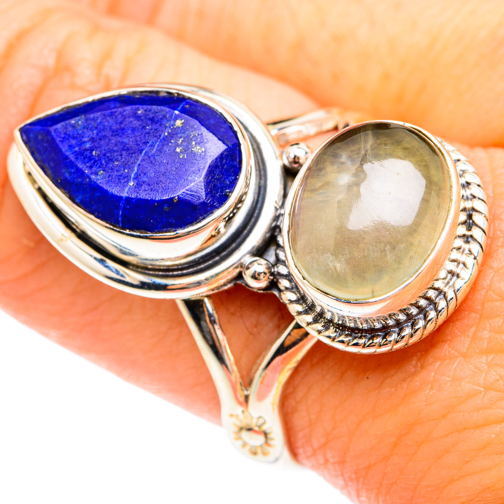 Lapis Lazuli Rings handcrafted by Anasilvercos - RING75113