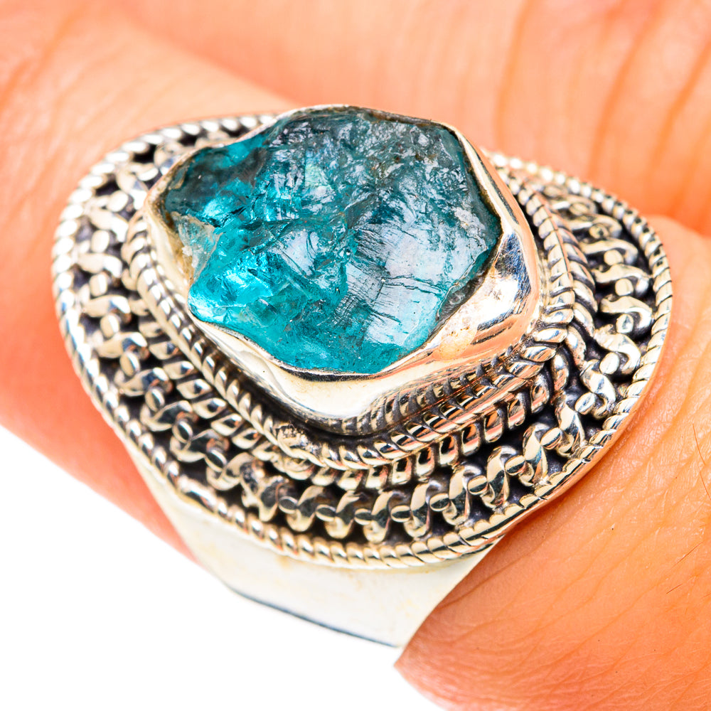 Apatite Rings handcrafted by Anasilvercos - RING75138